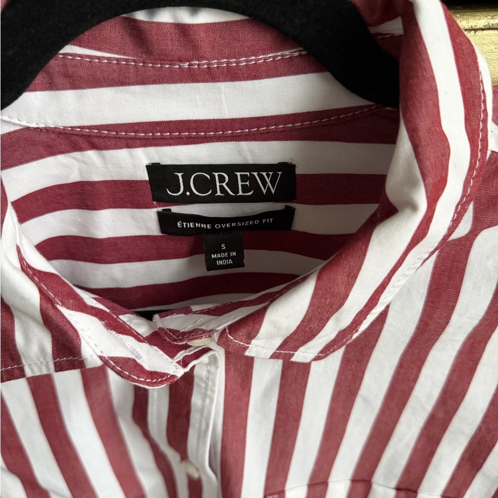 Jcrew Etienne Oversized Shirt NWOT - Picture 2 of 5